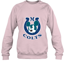 Nfl Colts Champion Mickey Mouse Team Crewneck Sweatshirt Crewneck Sweatshirt - FordPhuMy