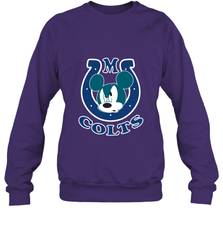 Nfl Colts Champion Mickey Mouse Team Crewneck Sweatshirt Crewneck Sweatshirt - FordPhuMy