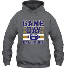 NFL Baltimore MD. Game Day Football Home Team Hooded Sweatshirt Hooded Sweatshirt - FordPhuMy