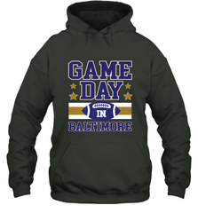 NFL Baltimore MD. Game Day Football Home Team Hooded Sweatshirt Hooded Sweatshirt - FordPhuMy