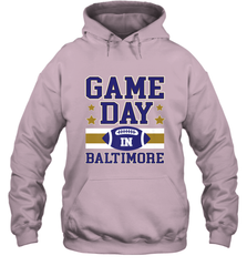 NFL Baltimore MD. Game Day Football Home Team Hooded Sweatshirt Hooded Sweatshirt - FordPhuMy