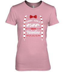 Funny Valentine's Day Bow Tie Present For Your Boys, Son Women's Premium T-Shirt Women's Premium T-Shirt - FordPhuMy