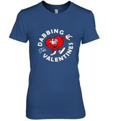 Dabbing Heart For Valentine's Day Art Graphics Heart Gift Women's Premium T-Shirt Women's Premium T-Shirt - FordPhuMy