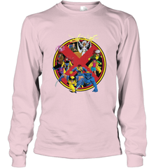 Marvel X Men Animated Series Logo Retro 90s Long Sleeve T-Shirt Long Sleeve T-Shirt - FordPhuMy
