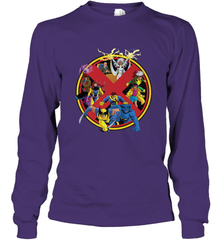 Marvel X Men Animated Series Logo Retro 90s Long Sleeve T-Shirt Long Sleeve T-Shirt - FordPhuMy