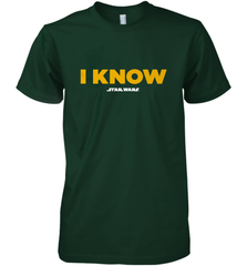 Star Wars Han Solo I Know Men's Premium T-Shirt Men's Premium T-Shirt - FordPhuMy
