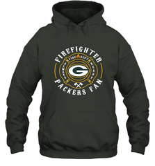 Green Bay Packers NFL Pro Line Green Firefighter Hooded Sweatshirt Hooded Sweatshirt - FordPhuMy