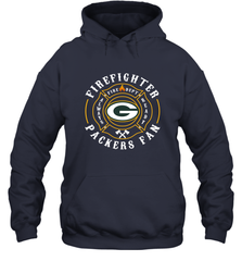 Green Bay Packers NFL Pro Line Green Firefighter Hooded Sweatshirt Hooded Sweatshirt - FordPhuMy