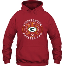 Green Bay Packers NFL Pro Line Green Firefighter Hooded Sweatshirt Hooded Sweatshirt - FordPhuMy