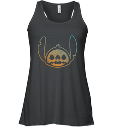 Disney Stitch Face Halloween Women's Racerback Tank