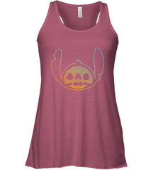 Disney Stitch Face Halloween Women's Racerback Tank Women's Racerback Tank - FordPhuMy