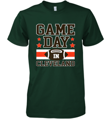 NFL Cleveland Game Day Football Home Team Colors Men's Premium T-Shirt Men's Premium T-Shirt - FordPhuMy