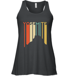 Yosemite National Park Retro Half Dome El Capitan Cali Women's Racerback Tank