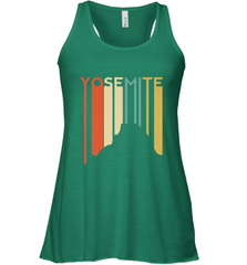Yosemite National Park Retro Half Dome El Capitan Cali Women's Racerback Tank Women's Racerback Tank - FordPhuMy