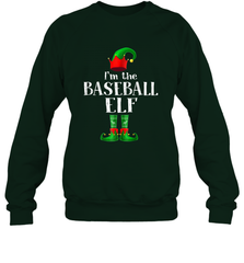 I'm The Baseball Elf Matching Family Pajama Christmas Crewneck Sweatshirt Crewneck Sweatshirt - FordPhuMy
