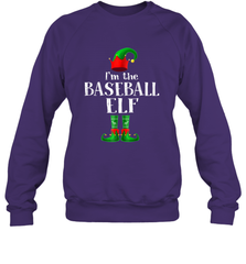 I'm The Baseball Elf Matching Family Pajama Christmas Crewneck Sweatshirt Crewneck Sweatshirt - FordPhuMy