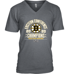 NHL Boston Bruins Fanatics 2020 Eastern Conference Champions Defensive Zone Men's V-Neck Men's V-Neck - FordPhuMy