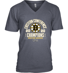 NHL Boston Bruins Fanatics 2020 Eastern Conference Champions Defensive Zone Men's V-Neck Men's V-Neck - FordPhuMy