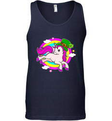 Irish Leprechaun Unicorn Cute St Patricks Day Ireland Men's Tank Top