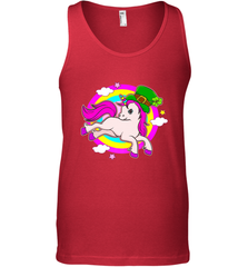 Irish Leprechaun Unicorn Cute St Patricks Day Ireland Men's Tank Top Men's Tank Top - FordPhuMy