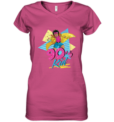 Marvel X Men Jubilee 90s Kid Neon Retro Women's V-Neck T-Shirt Women's V-Neck T-Shirt - FordPhuMy
