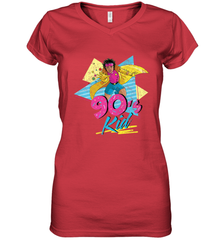 Marvel X Men Jubilee 90s Kid Neon Retro Women's V-Neck T-Shirt Women's V-Neck T-Shirt - FordPhuMy