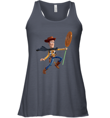 Disney PIXAR Toy Story Halloween Woody Women's Racerback Tank Women's Racerback Tank - FordPhuMy