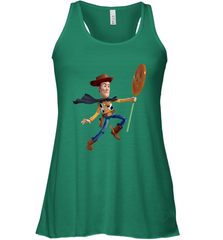 Disney PIXAR Toy Story Halloween Woody Women's Racerback Tank Women's Racerback Tank - FordPhuMy