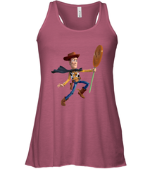 Disney PIXAR Toy Story Halloween Woody Women's Racerback Tank Women's Racerback Tank - FordPhuMy