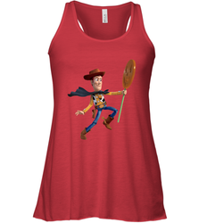 Disney PIXAR Toy Story Halloween Woody Women's Racerback Tank