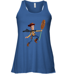 Disney PIXAR Toy Story Halloween Woody Women's Racerback Tank Women's Racerback Tank - FordPhuMy