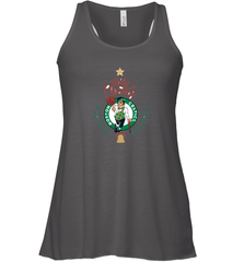 NBA Boston Celtics Logo merry Christmas gilf Women's Racerback Tank Women's Racerback Tank - FordPhuMy