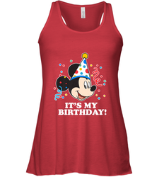 Disney Mickey Mouse It�s My Birthday Women's Racerback Tank