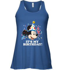 Disney Mickey Mouse It�s My Birthday Women's Racerback Tank Women's Racerback Tank - FordPhuMy