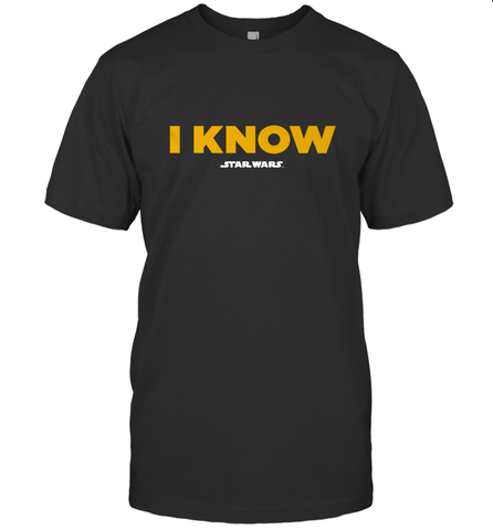 Star Wars Han Solo I Know Men's T-Shirt
