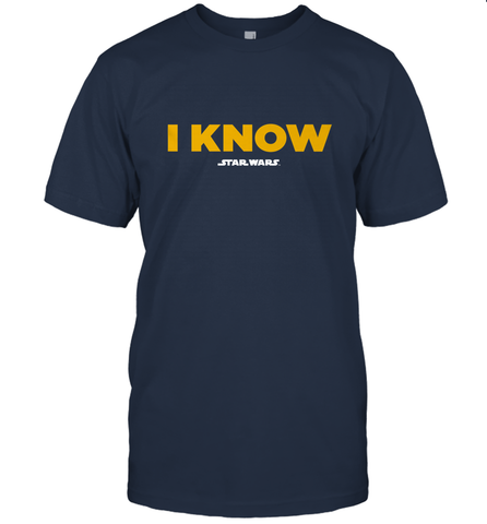 Star Wars Han Solo I Know Men's T-Shirt