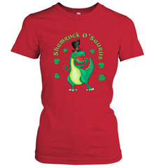 T Rex Dinosaur St. Patrick's Day Irish Funny Women's T-Shirt Women's T-Shirt - FordPhuMy
