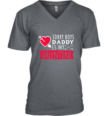 Kids Funny Valentine's Day Present For Your Little Girl, Daughter Men's V-Neck Men's V-Neck - FordPhuMy