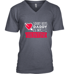 Kids Funny Valentine's Day Present For Your Little Girl, Daughter Men's V-Neck Men's V-Neck - FordPhuMy