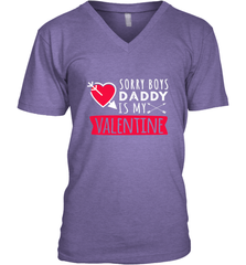 Kids Funny Valentine's Day Present For Your Little Girl, Daughter Men's V-Neck Men's V-Neck - FordPhuMy