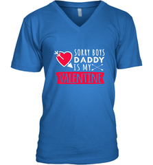 Kids Funny Valentine's Day Present For Your Little Girl, Daughter Men's V-Neck Men's V-Neck - FordPhuMy