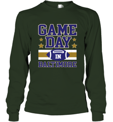 NFL Baltimore MD. Game Day Football Home Team Long Sleeve T-Shirt Long Sleeve T-Shirt - FordPhuMy