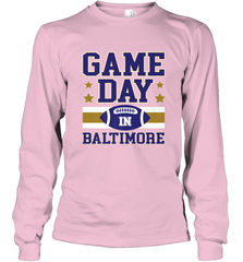 NFL Baltimore MD. Game Day Football Home Team Long Sleeve T-Shirt Long Sleeve T-Shirt - FordPhuMy