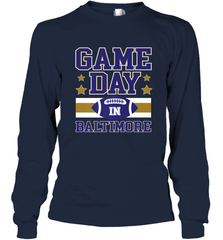 NFL Baltimore MD. Game Day Football Home Team Long Sleeve T-Shirt Long Sleeve T-Shirt - FordPhuMy