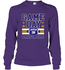 NFL Baltimore MD. Game Day Football Home Team Long Sleeve T-Shirt Long Sleeve T-Shirt - FordPhuMy