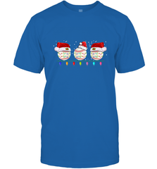 Three Baseball Balls Christmas Gift Santa Xmas lights Snow Men's T-Shirt Men's T-Shirt - FordPhuMy