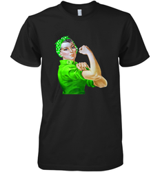Rosie The Riveter St Patricks Day Men's Premium T-Shirt