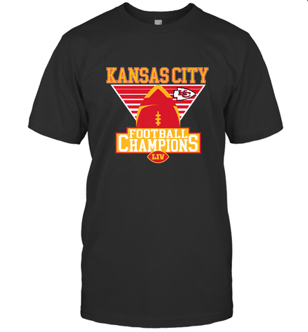 Kansas City Old School Football _ The City Of Champions LIV Men's T-Shirt
