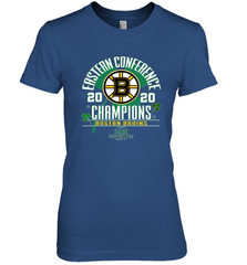 NHL ST PATRICK'S DAY Boston Bruins Fanatics 2020 Eastern Conference Champions Defensive Zone Women's Premium T-Shirt Women's Premium T-Shirt - FordPhuMy