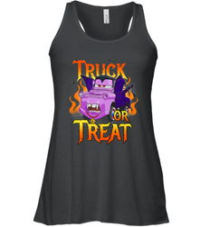 Disney Pixar Cars Halloween Vampire Truck Or Treat Women's Racerback Tank